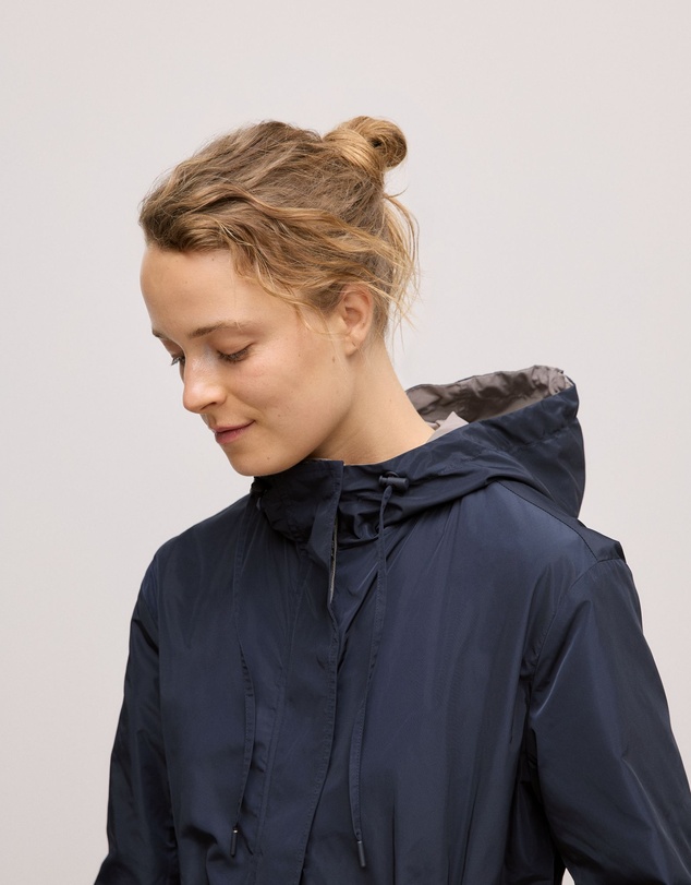 Trenery - Reversible Hooded Anorak in Night Sky