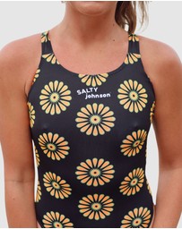 Salty Johnson - Retro Bloom Thick Strap One Piece