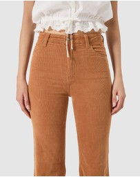 Rolla's - Eastcoast Flare Jean - Caramel Cord