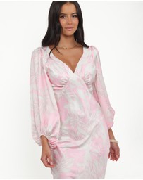 Petal & Pup - Varly Long Sleeve Dress - Pale Pink