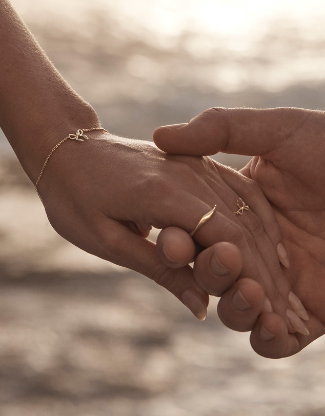 By Charlotte - Forever More Bow Bracelet