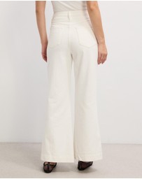 The Fated - Isla High Waisted Wide Leg Jeans