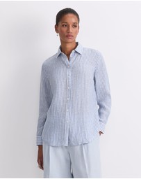 Sportscraft - Dahlia Stripe Linen Shirt