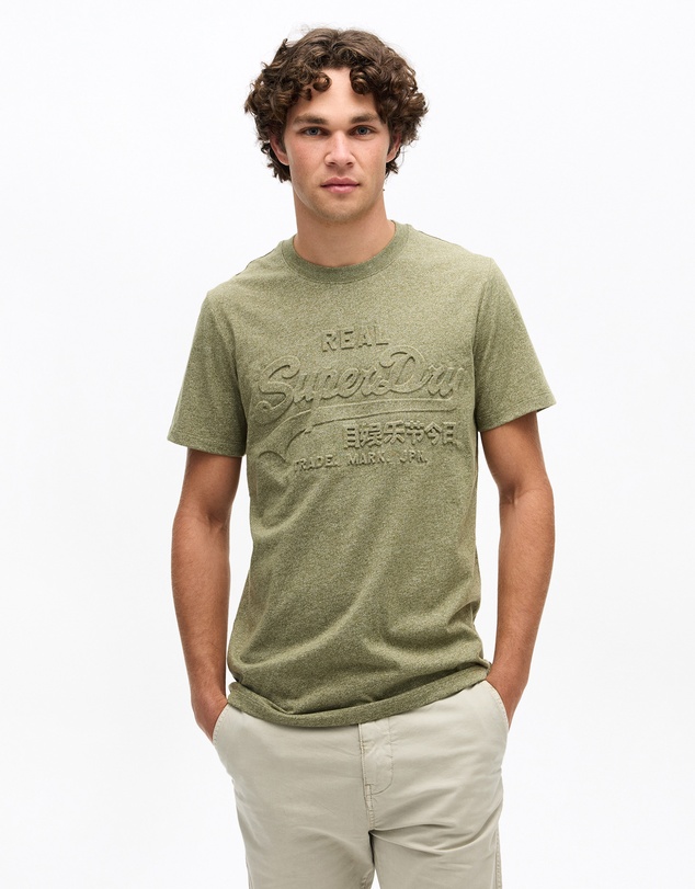 Superdry - Vintage Logo Embossed Tee