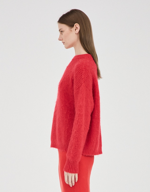 FRIEND of AUDREY - Fluffy Mohair Wool Jumper