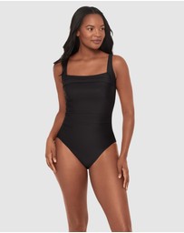 Miraclesuit Swimwear  - Rock Solid Polaris Wired Square Neck One-Piece Shaping Swimsuit