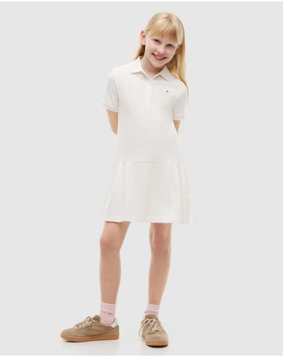 Tommy Hilfiger - Essential Pique Polo Dress - Teens