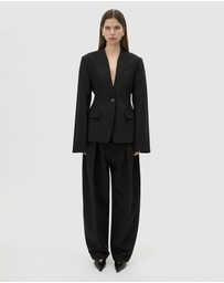 CAMILLA AND MARC - Tala Fitted Collarless Blazer