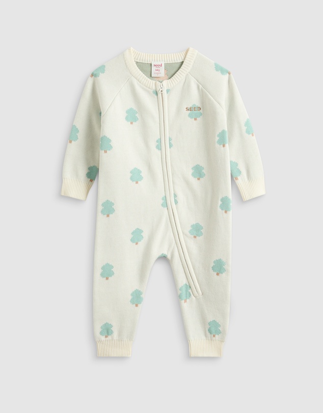 Seed Heritage - Jacquard Knit Jumpsuit