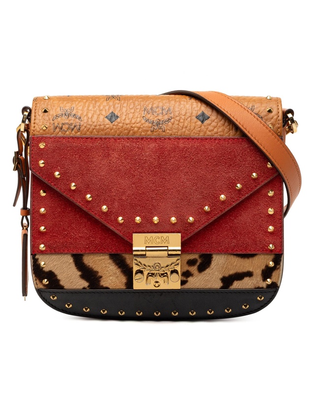 Pre-Loved by Azura Reborn - Pre-Loved Studded Suede and Pony Hair Patricia Crossbody