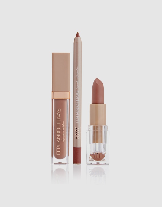 Silk Oil of Morocco - The Nude Collective - Lips Nude 4