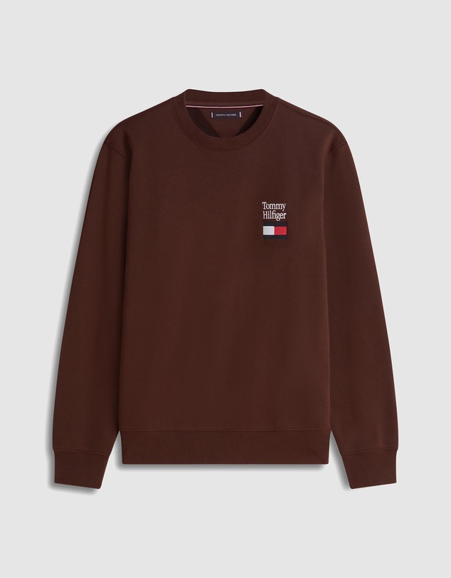 Tommy Hilfiger - Embroidered Flag Sweatshirt
