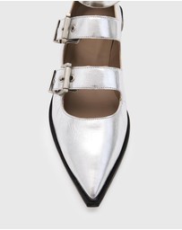 AllSaints - Susan Buckle Shoes - Women's