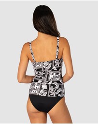 Baku Swimwear - Cruz Del Mar Multi Singlet Top