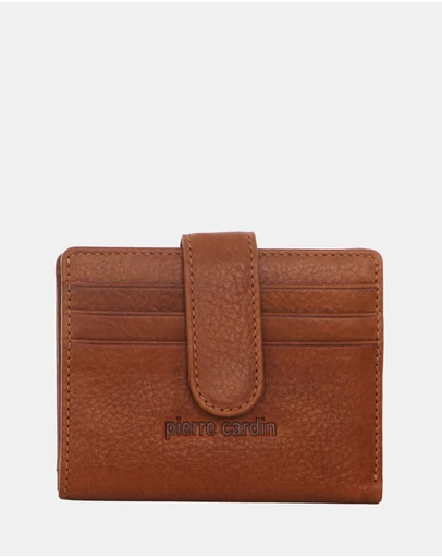 Pierre Cardin - Pierre Cardin Men's Leather Bi-Fold Card Holder/Wallet