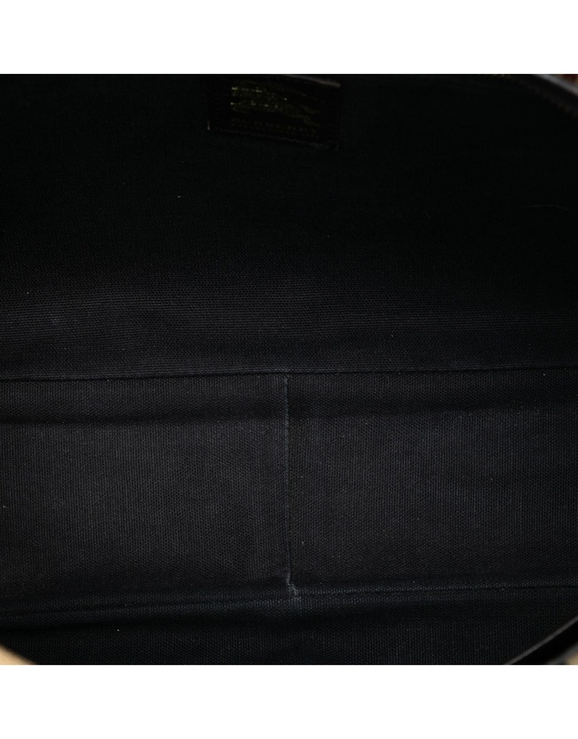 Pre-Loved by Azura Reborn - Pre-Loved Haymarket Check Coated Canvas Messenger Bag