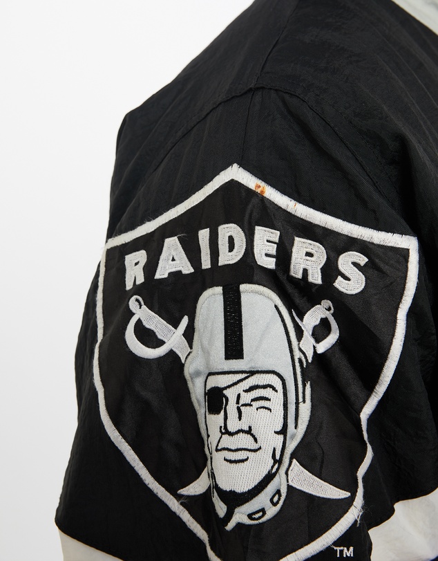 Vintage by The Real Deal - Pre Loved - Vintage 90s Starter NFL Los Angeles Raiders Puffer Jacket