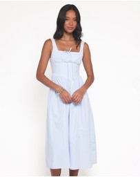 Petal & Pup - Kinslee Midi Dress - Blue