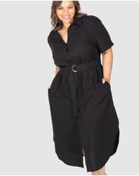 Love Your Wardrobe - Molly Poplin Shirt Dress