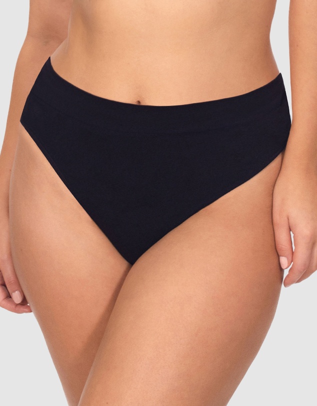 B Free Intimate Apparel - Seamless Cotton High Waist G String