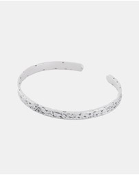 Serge DeNimes - Silver Forge Cuffs