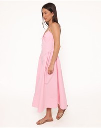 Petal & Pup - Venice Midi Dress - Pink