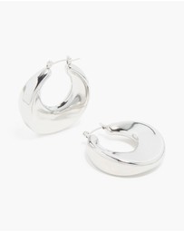 Lovisa - Waterproof Stainless Steel Large Hoop Earrings