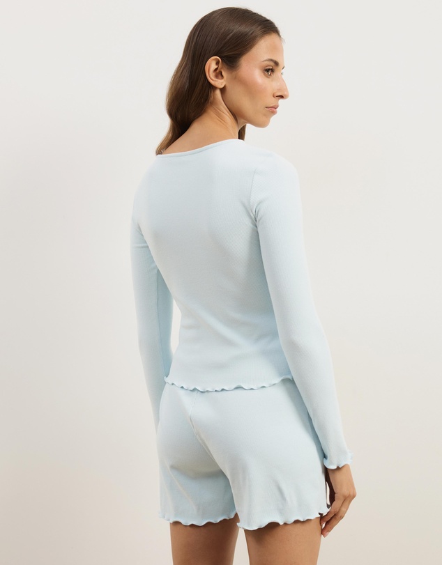 Atmos&Here - Karli Long Sleeve and Shorts Pyjama Set