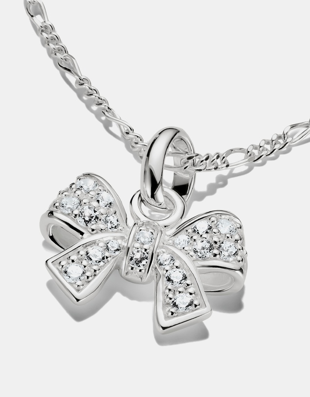 THOMAS SABO - THOMAS SABO Connect Charm bow with stones in Silver
