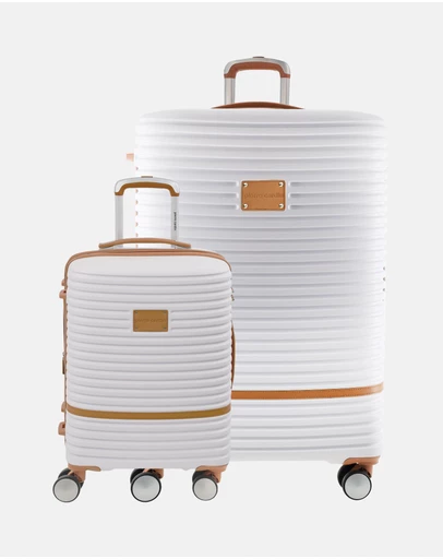 Pierre Cardin - Pierre Cardin Classique Hard Shell Medium and Cabin Bundle 2-Piece Set