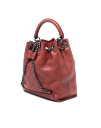 Pre-Loved by Azura Reborn - Pre-Loved Medium Stitched Calfskin Urban Luxury Drawstring Backpack