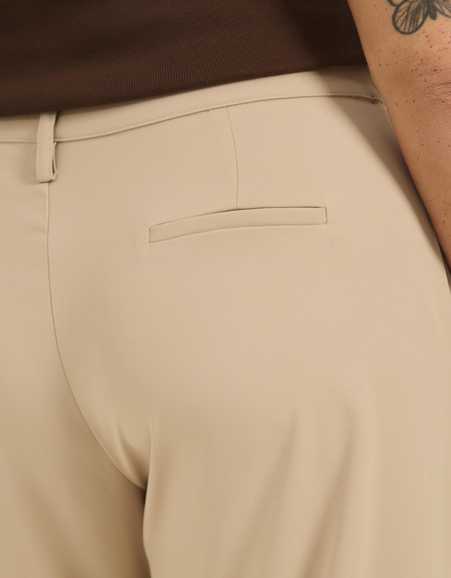 Atmos&Here Curvy - Rosa Wide Leg Tailored Pleated Pants