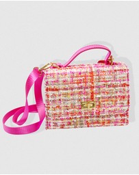 Pink Poppy - Tweed Pink Handbag