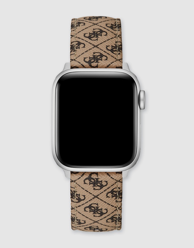 GUESS - Guess Apple Band Quattro G Brown Leather 38/40/41mm