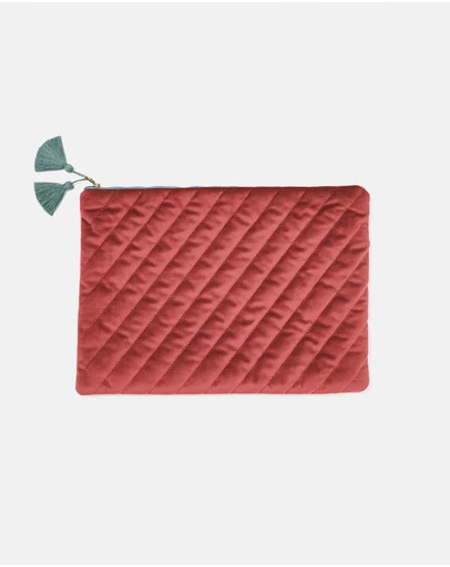 Linen House - Ella Velvet Pouch