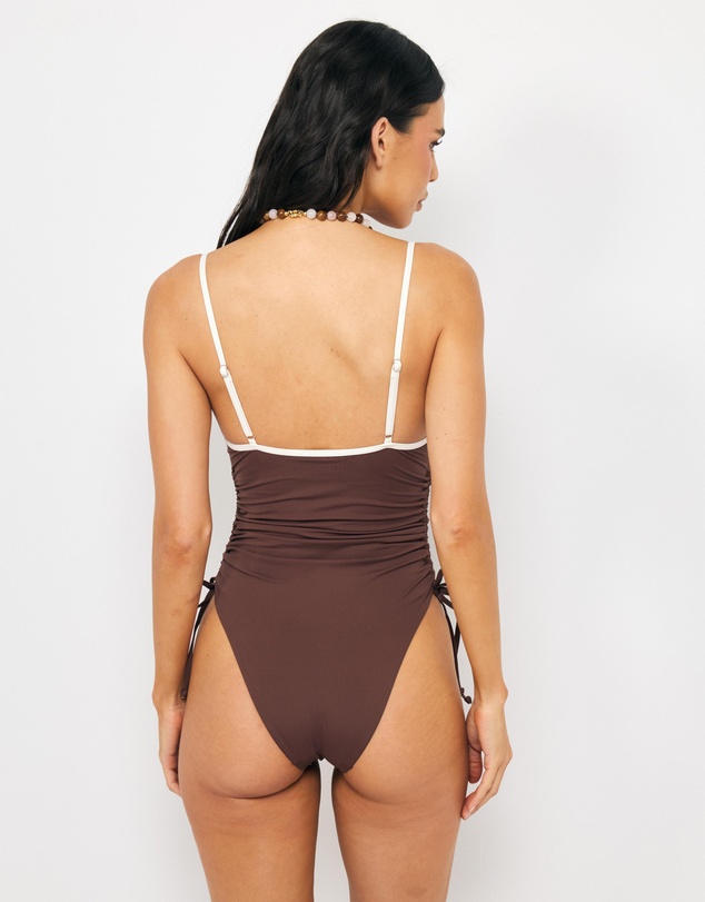 AERE - Sienna Tie Side Swimsuit