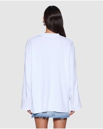 Ksubi - Sott Altar Boyfriend LS Tee White