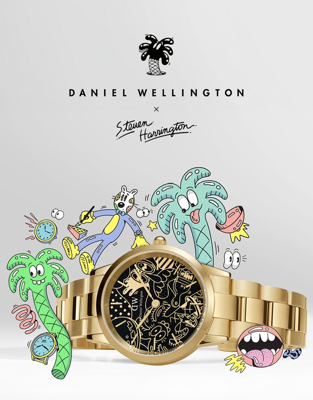 Daniel Wellington - Steven Harrington x DW Iconic Link 36mm Dual Tone