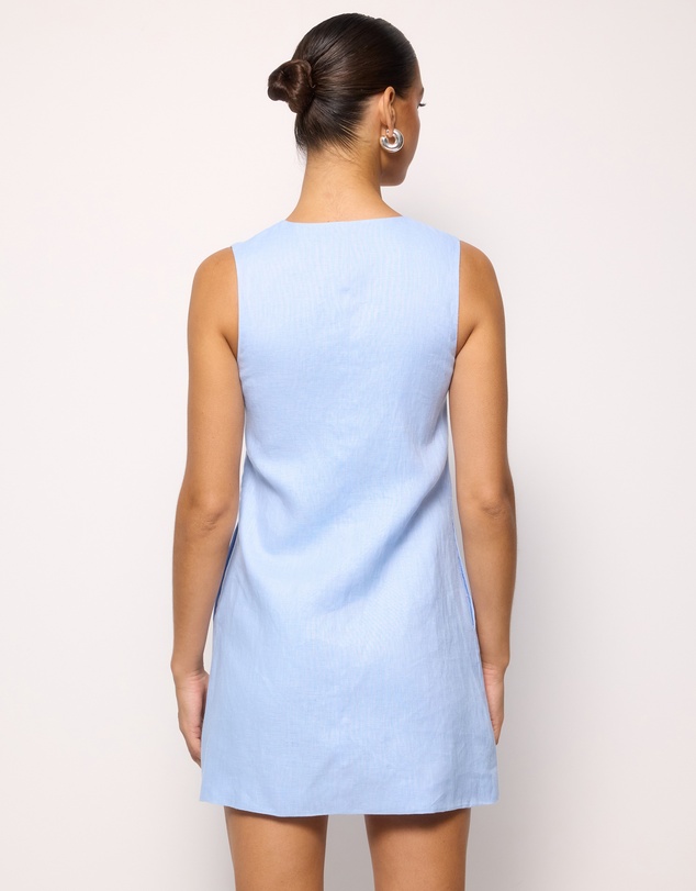AERE - Lysandra Linen Mini Dress