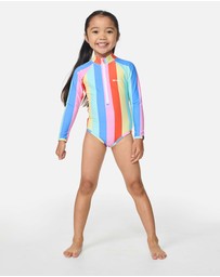 Rip Curl - Rainbow Stripe Surf Suit - Kids