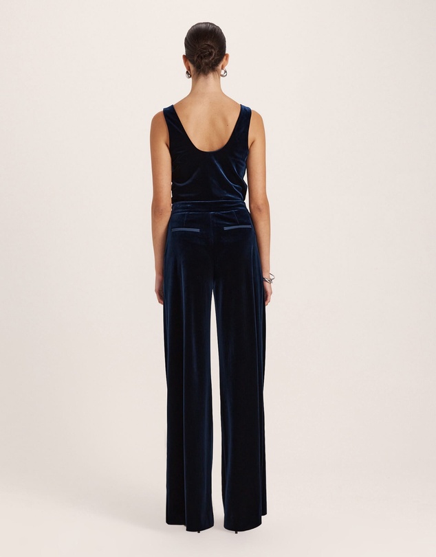 SABA - Lea Velvet Pleat Front Pant