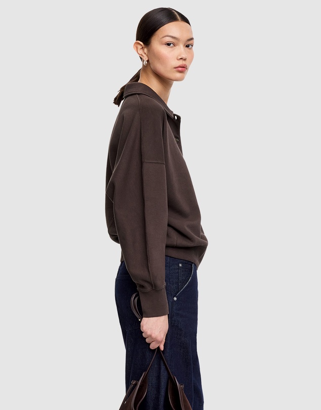 ARKET - French Terry Polo Sweatshirt