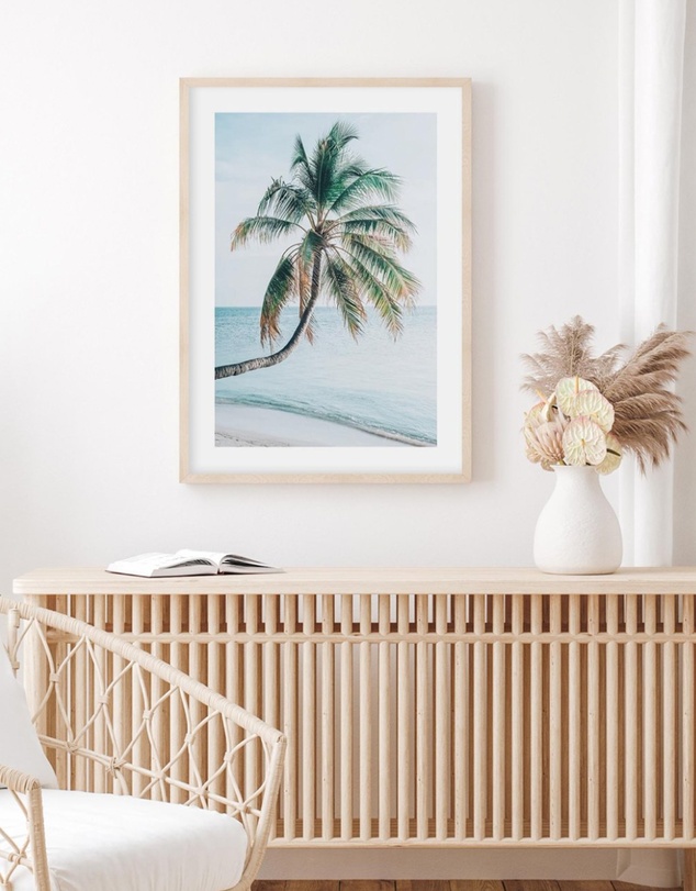 Olive et Oriel - Maldivian Palm I Art Print