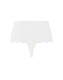 City Chic - Plus size Ophelia Shorty - ivory