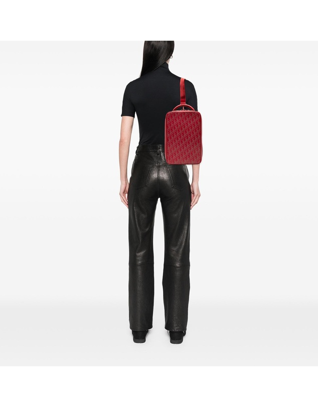 Pre-Loved by Azura Reborn - Pre-Loved Oblique Perforated Calfskin Galaxy World Tour Shoe Case