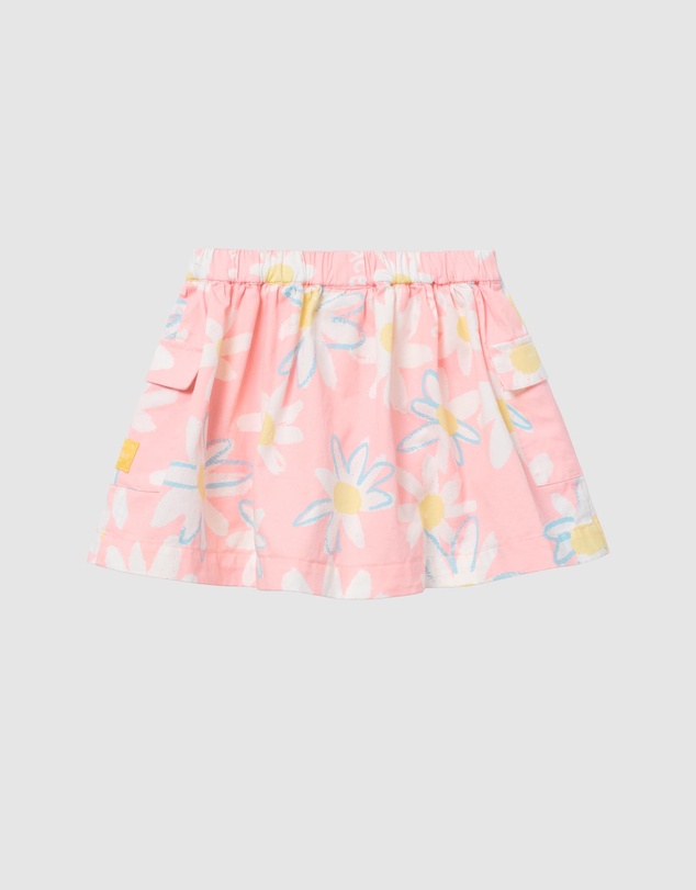 Goldie + Ace - Pink Daisy Skirt - ICONIC EXCLUSIVE - Babies-Kids