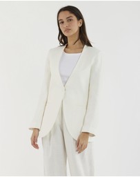 Amelius - Mia Collarless Blazer