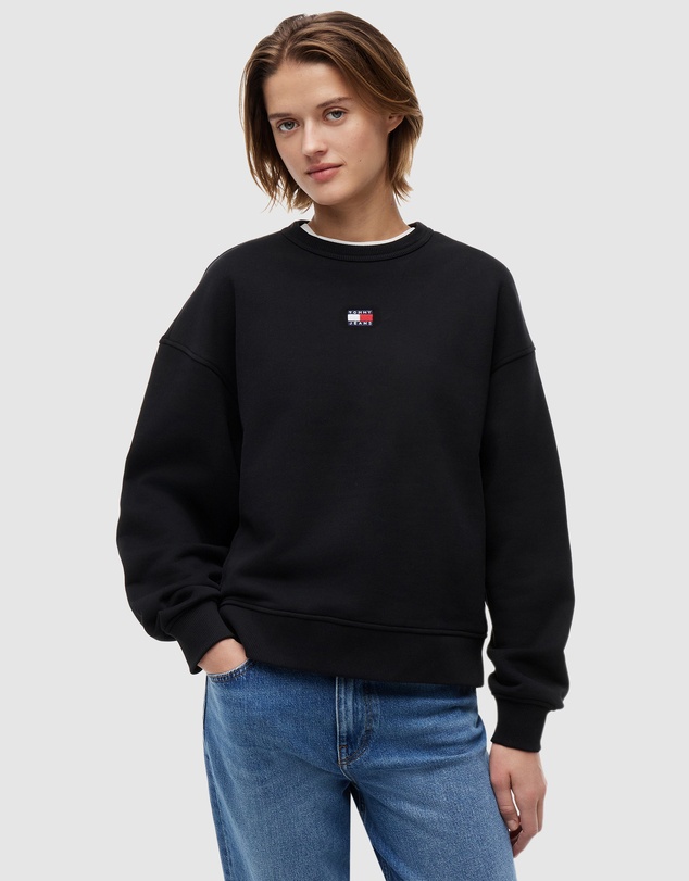 Tommy Jeans - Boxy Badge Crewneck Sweater