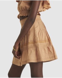 Zerafima - Prairie Lace Short Skirt