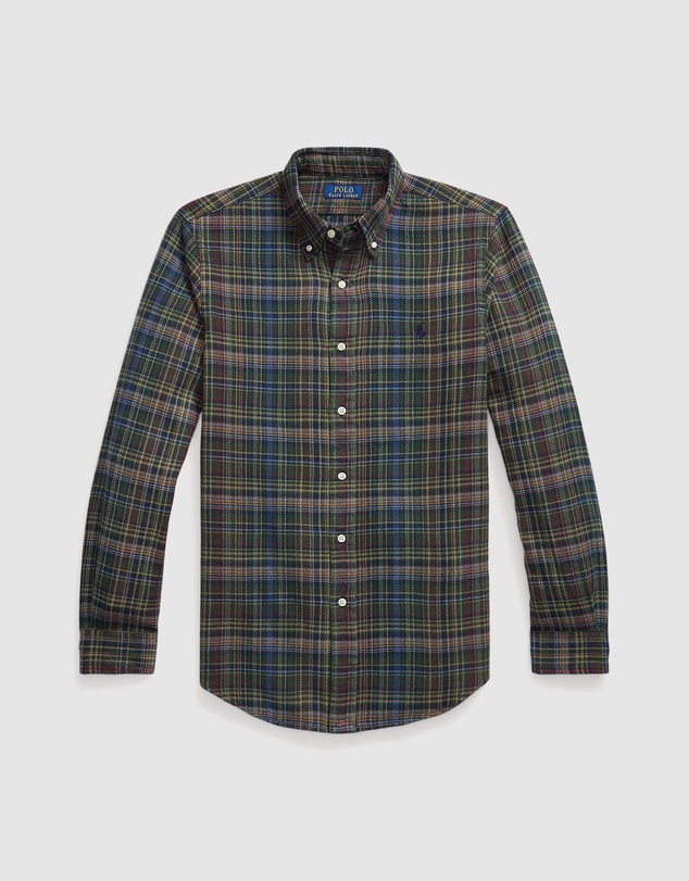 Polo Ralph Lauren - Custom Fit Plaid Brushed Flannel Shirt